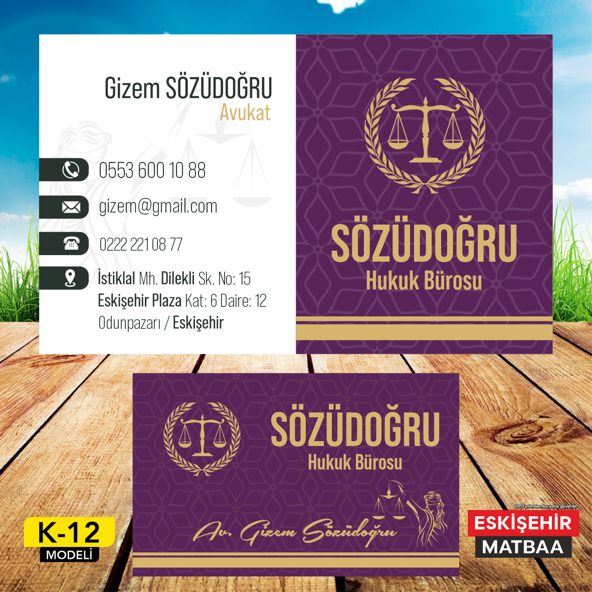 Eskişehir Kartvizit (K12-2)